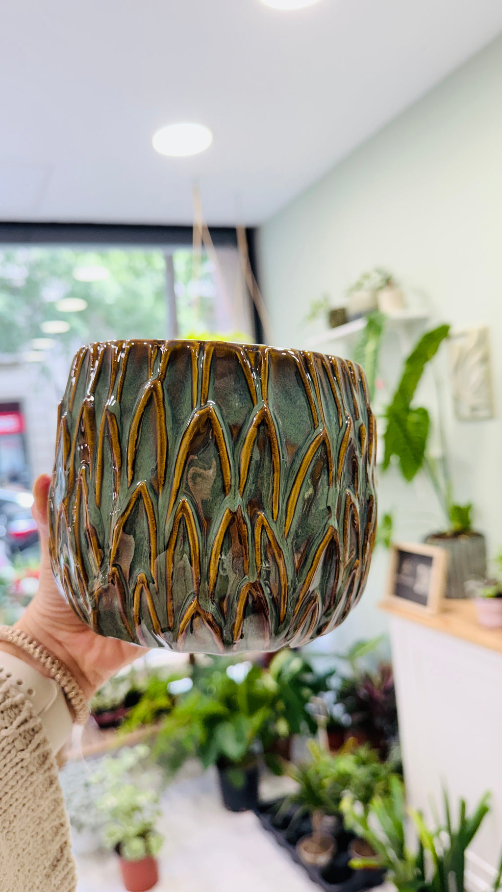 Maceta Stoneware